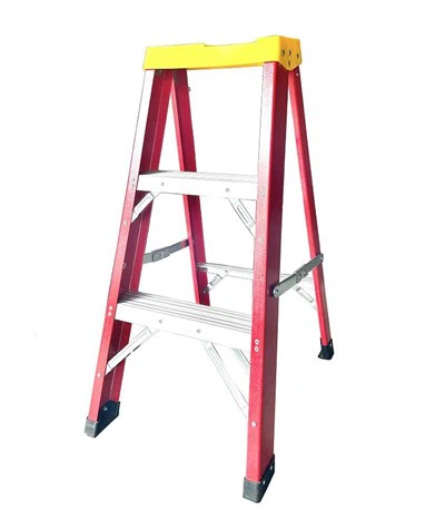 3 مرحلہ فائبر گلاس سیڑھی۔